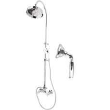 Душевая стойка со смесителем, верхним и ручным душем CEZARES LORD-CD-01-M