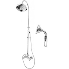 Душевая стойка со смесителем, верхним и ручным душем CEZARES GOLF-CD-01-M