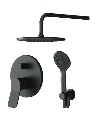 Душевая система AM.PM X-Joy FB85A1RH02 Черная