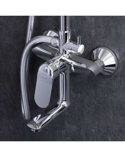 Душевая система AM.PM Sunny F0785C900 Хром