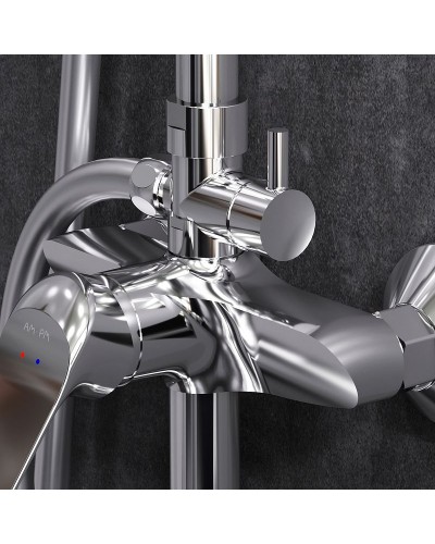 Душевая система AM.PM Sunny F0785C900 Хром