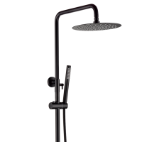 Душевая система RIMERO RM3033BL (Черный матовый)