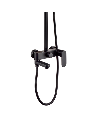 Душевая система RIMERO RM3033BL (Черный матовый)