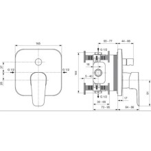 Промо набор для ванны Ideal Standard Set Ceraplan III 8 в 1 B1153AA