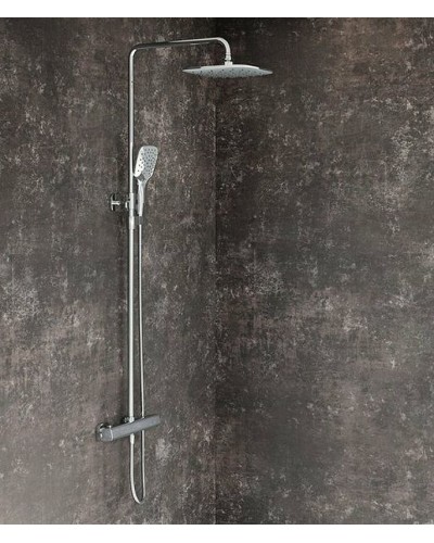 Душевая система Ravak 10° Free TD F 091.00/150 X070141 с термостатом Хром