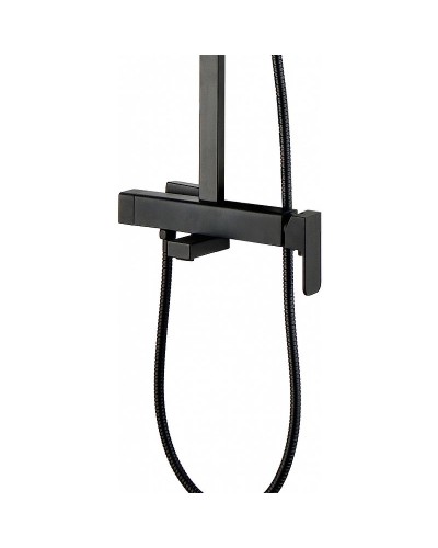 Душевая система Aquanet Gotic AF440-72-S-B 243327 Черная матовая