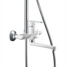 Душевая система Haiba HB24557-8 Белый Хром