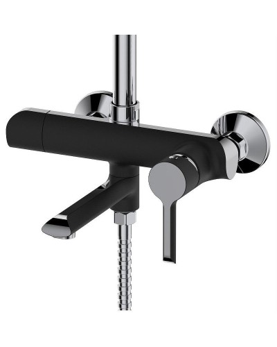 Душевая система Haiba HB24805-7 Черный Хром