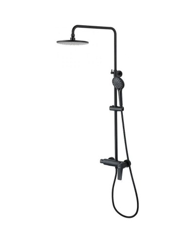 Душевая система Lemark Bronx LM3760BL Черная