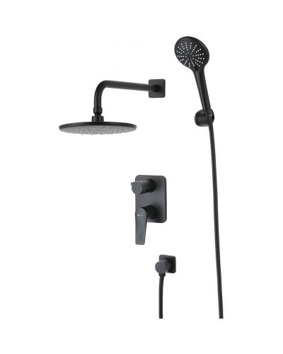 Душевая система Lemark Bronx LM3729BL Черная