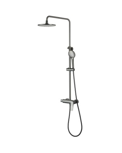Душевая система Lemark Bronx LM3760GM Графит