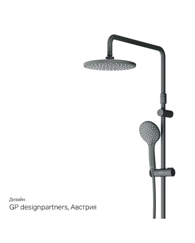 Душевая система AM.PM Gem F42890A14 Черная