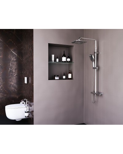 Душевая система Damixa Option DX218092000 с термостатом Хром