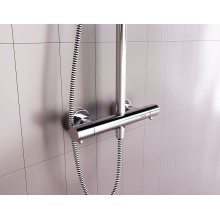 Душевая система Damixa Option DX218092000 с термостатом Хром