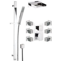 Душевой комплект 103 мм Remer Flash Z937S01