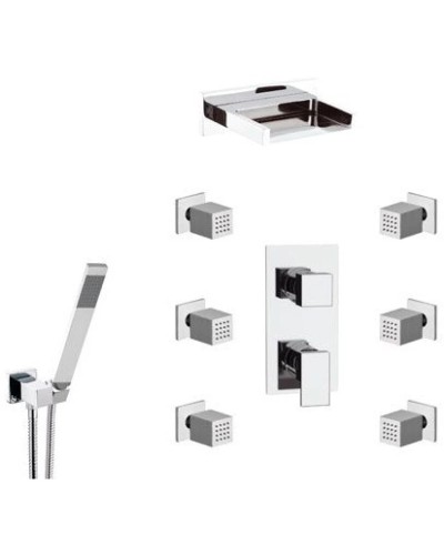 Душевой комплект 103 мм Remer Flash Z937S02