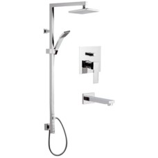 Душевой комплект 200 мм Remer Qubika Q09S11