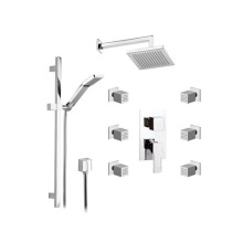 Душевой комплект 200 мм Remer Qubika Q937S01