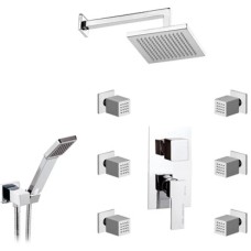 Душевой комплект 200 мм Remer Qubika Q937S02