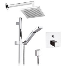 Душевой комплект 200 мм Remer Qubika QT09S01