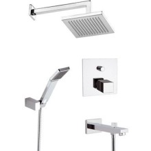 Душевой комплект 200 мм Remer Qubika QT09S03