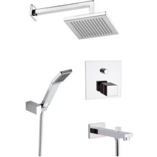 Душевой комплект 200 мм Remer Qubika QT09S03