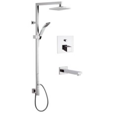 Душевой комплект 200 мм Remer Qubika QT09S11