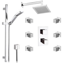 Душевой комплект 200 мм Remer Qubika QT937S01