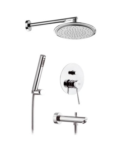 Душевой комплект 240 мм Remer Minimal N09S03