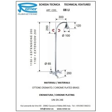 Душевая система Remer Liberty 08LICE