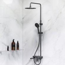 Душевая система AM.PM Like F0780722 Черная матовая