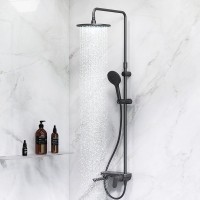 Душевая система AM.PM Like F0780722 Черная матовая