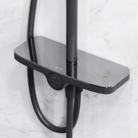 Душевая система AM.PM Like F0780222 Черная матовая