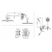 Душевая система Teka Manacor 841720220 Хром