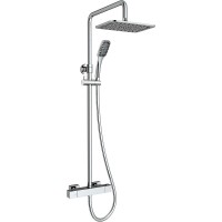 Душевая система Koller Pool Neon NNST002 с термостатом Хром