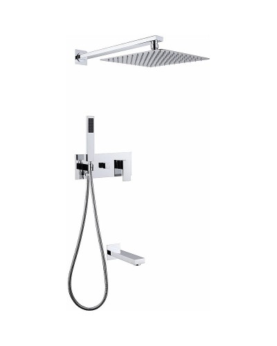 Душевая система Abber Daheim AF8217 Хром