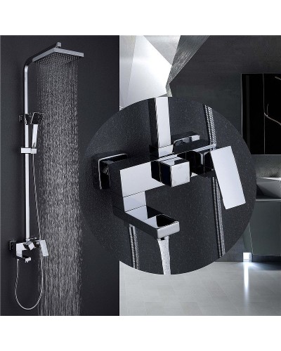 Душевая система Abber Daheim AF8216 Хром