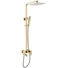 Душевая система Abber Daheim AF8216G Золото матовое