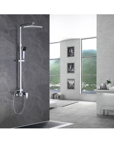 Душевая система Abber Wasserfall AF8616 Хром