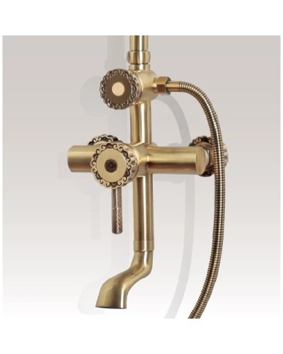 Душевая система 210 мм Bronze De Luxe Windsor 10120R