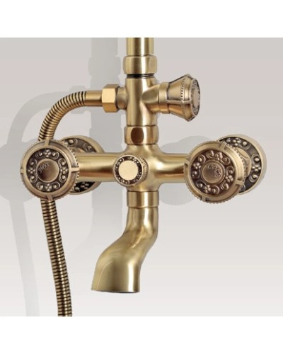 Душевая система Bronze De Luxe Royal 10121F