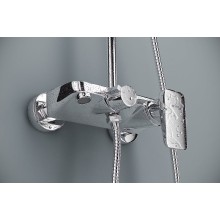 Душевая система Excellent Rain Altar AREX.SY.781BL Черный матовый