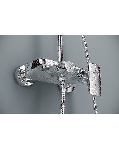 Душевая система Excellent Rain Altar AREX.SY.781BL Черный матовый