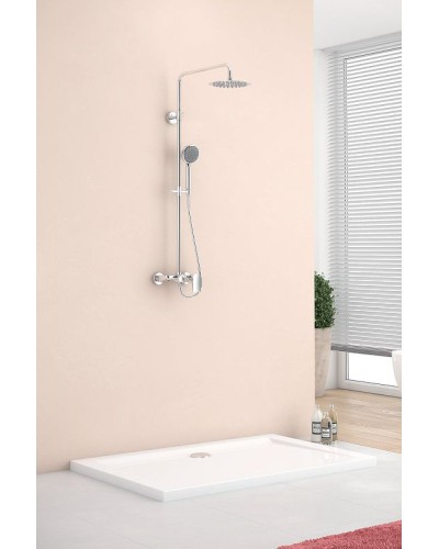 Душевая система Excellent Rain Altar AREX.SY.781BL Черный матовый