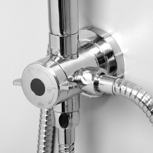 Душевая система WasserKRAFT A045 Хром