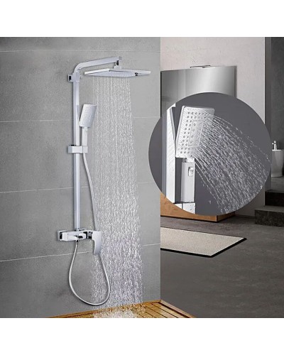 Душевая система Gappo G2407-30 Хром Белый