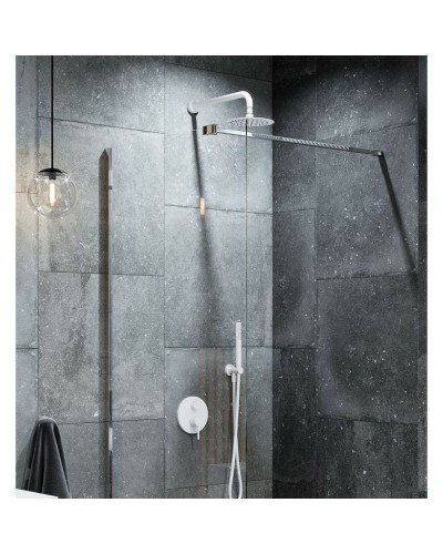 Душевая система Excellent Pi Arex AREX.SET.1245WH Белая