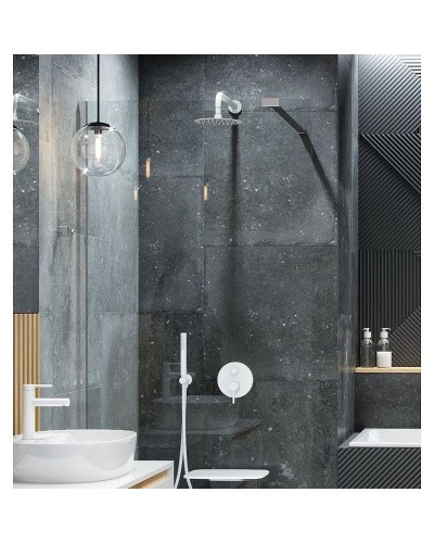 Душевая система Excellent Pi Arex AREX.SET.1245WH Белая