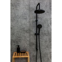 Душевая система Orange O-Shower OW02b Черная матовая