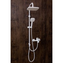 Душевая система Orange O-Shower OW04w Белый глянец